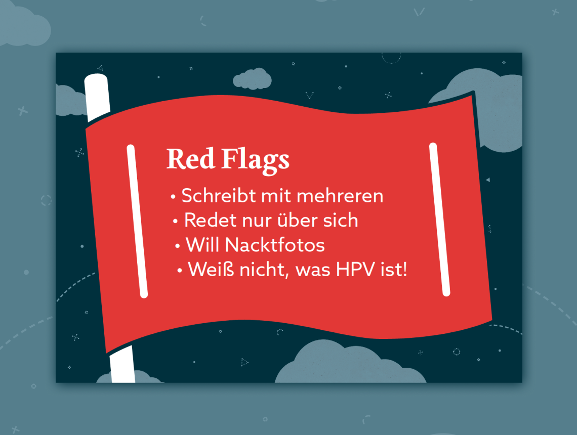 Freecard Red Flag - preview